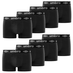 Lot de 8 Boxers coton homme uni