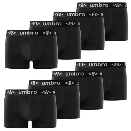 Lot de 8 Boxers coton homme uni