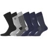 Lot de 6 Paires de Chaussettes de ville coton homme