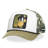 Casquette trucker premium avec filet Looney Tunes Daffy Camo