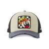 Casquette trucker premium avec filet effet bambou Looney Tunes Taz