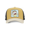 Casquette trucker en coton avec filet Rick & Morty Yellow