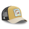 Casquette trucker en coton avec filet Rick & Morty Yellow