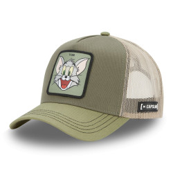 Casquette trucker en coton...
