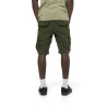 Bermuda homme en canvas avec patchs Cargo