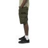 Bermuda homme en canvas avec patchs Cargo