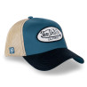 Casquette baseball avec filet et patch en bouclette et broderie Terry