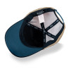 Casquette baseball avec filet et patch en bouclette et broderie Terry