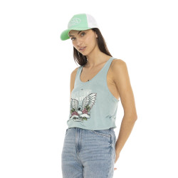 Débardeur femme loose Skull...