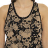 Débardeur femme loose Skull