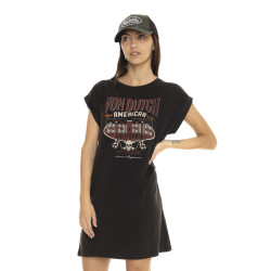 Robe à col rond femme...