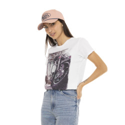 T-shirt à col rond manches...