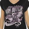 T-shirt en col V manches courtes femme American Eagle