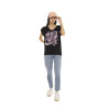 T-shirt en col V manches courtes femme American Eagle