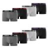 Lot de 8 Boxers coton homme Uni