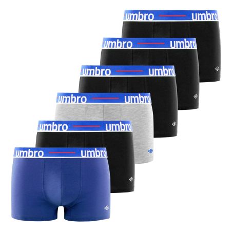 Lot de 6 Boxers coton homme Line Class