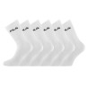 Lot de 6 paires de tennis homme F9581 Blanc