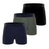 Lot de 3 boxers homme en coton Paolo