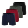 Lot de 4 boxers homme en microfibre Antonio