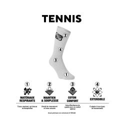 Lot de 6 paires de tennis homme colorées Neon