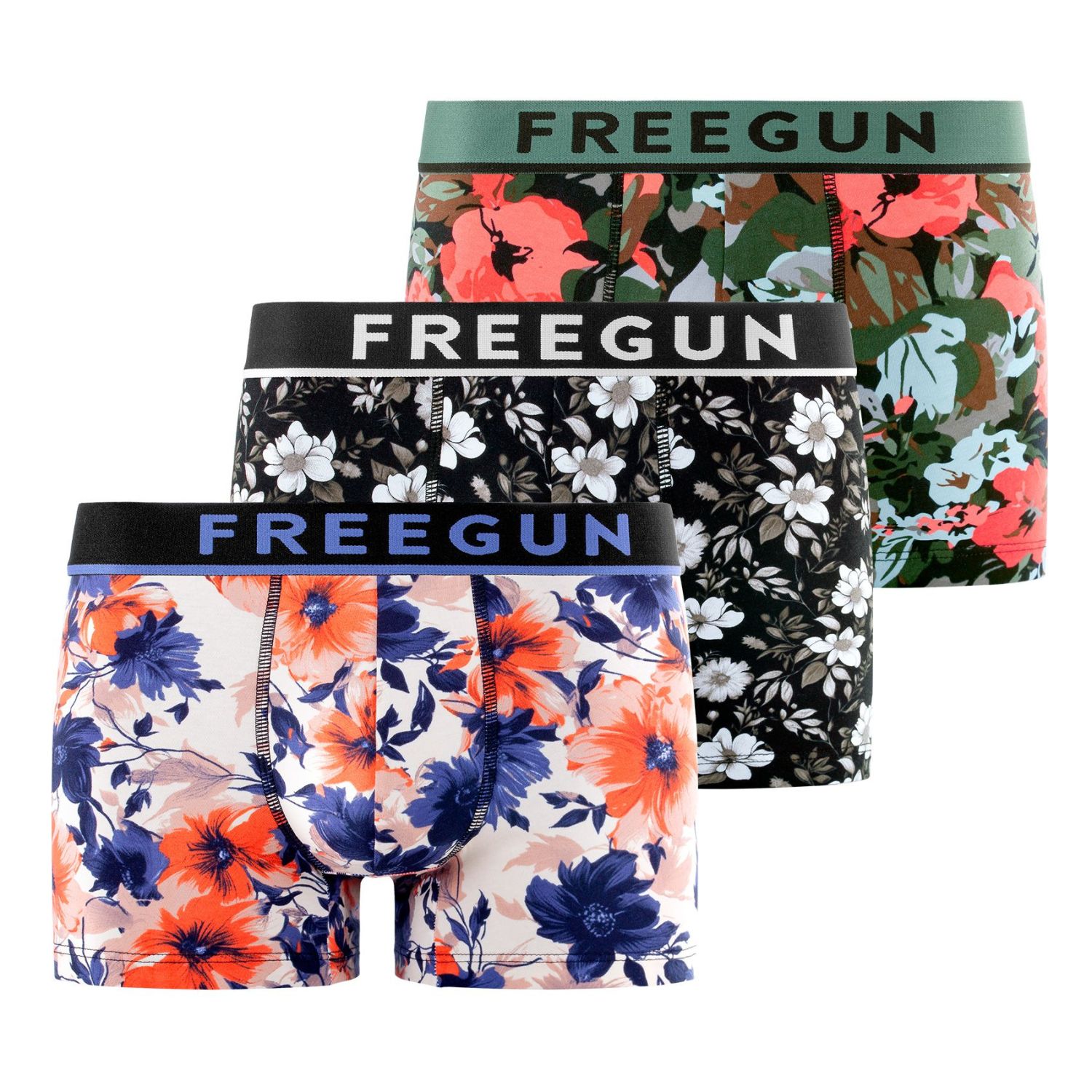 Lot de 3 boxers homme Signature Sergio