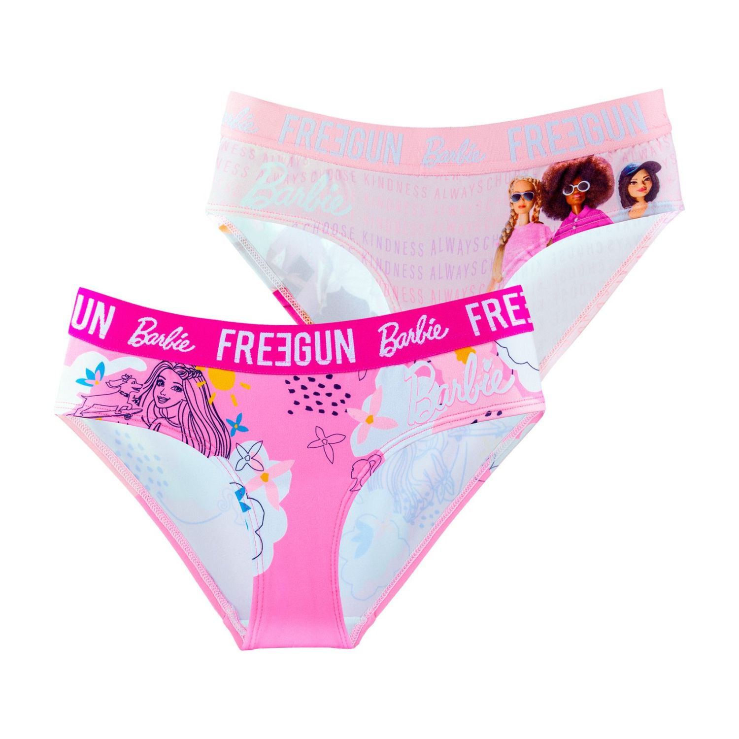 Lot de 2 culottes fille Barbie