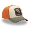 Casquette trucker avec filet souple en coton avec patch Foxy Boy