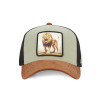 Casquette trucker avec filet souple en coton avec patch Lion