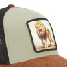 Casquette trucker avec filet souple en coton avec patch Lion