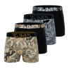 Lot de 4 boxers homme en coton imprimé et uni Sand et Concrete