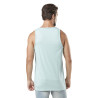 Débardeur homme avec poche en slub et print Chill Sage
