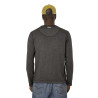 T-shirt homme avec poche manches longues en burn out Rob
