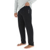 Ensemble Pyjama long homme en coton uni Logo poitrine