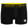 Lot de 4 boxers homme en coton Class uni ceinture colorée