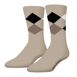 Lot de 6 paires de chaussettes de ville Serge Blanco Losange
