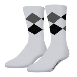 Lot de 6 paires de chaussettes de ville Serge Blanco Losange