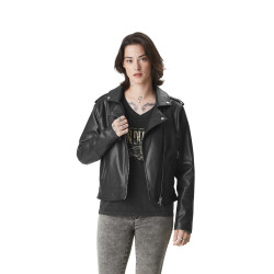 Veste motard femme Biker