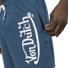 Short de bain homme avec logo et cordon contrasté Mick Short de bain homme avec logo et cordon contrasté Mick