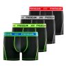Lot de 4 Boxers homme Aktiv Sport Fluo