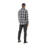 Chemise homme manches longues en flanelle à carreaux Jack Chemise homme manches longues en flanelle à carreaux Jack