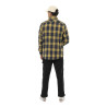 Chemise homme manches longues en flanelle à carreaux Jack Chemise homme manches longues en flanelle à carreaux Jack