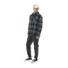 Chemise homme manches longues en flanelle à carreaux Jack Chemise homme manches longues en flanelle à carreaux Jack