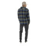 Chemise homme manches longues en flanelle à carreaux Jack Chemise homme manches longues en flanelle à carreaux Jack