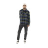 Chemise homme manches longues en flanelle à carreaux Jack Chemise homme manches longues en flanelle à carreaux Jack