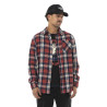 Chemise homme manches longues en flanelle à carreaux logo dos Tyler Chemise homme manches longues en flanelle à carreaux logo dos Tyler