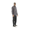 Chemise homme manches longues en flanelle à carreaux logo dos Tyler Chemise homme manches longues en flanelle à carreaux logo dos Tyler