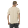 T-shirt homme col rond regular en coton print devant Brave