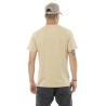 T-shirt homme col rond chiné regular print devant Vibra