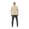 T-shirt homme col rond chiné regular print devant Vibra