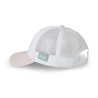 Casquette baseball avec filet adulte brillante patch rubber Glitter